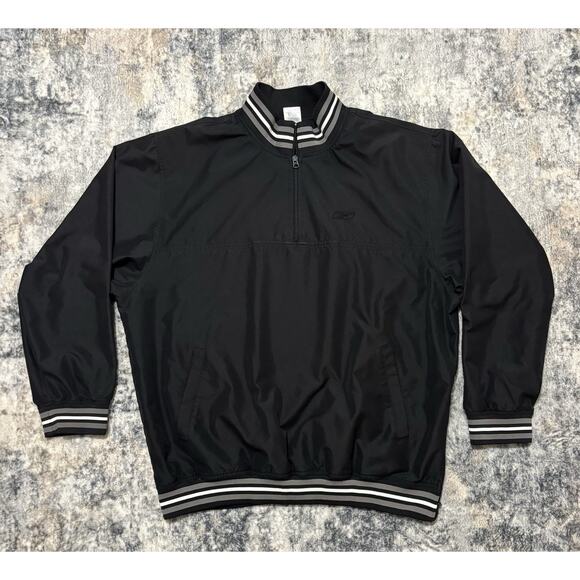 2010’s Reebok Black And Grey 1/4 Zip Jacket Size XL - Picture 1 of 4